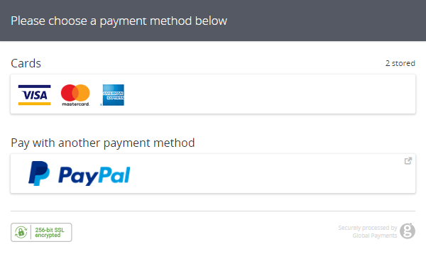 PayPal Payment Processing
