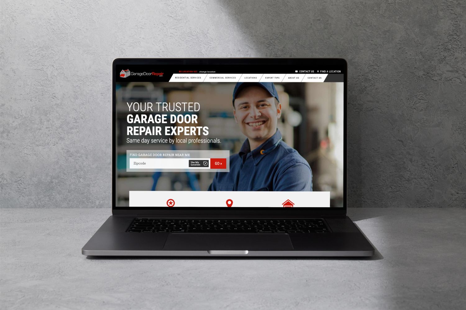 Garage Door Repair website