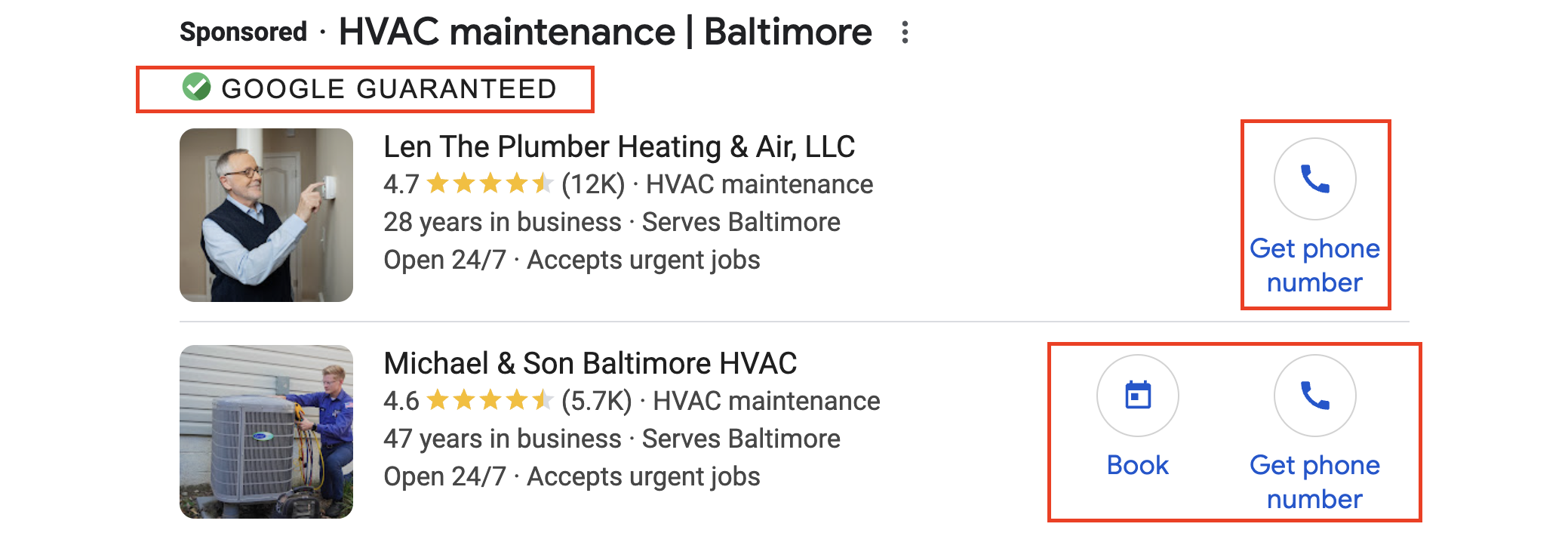 HVAC LSA Example